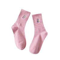 Chaussette Dinosaure <br>T-Rex Rose</br>