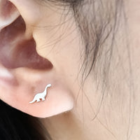 Boucles d’Oreilles Dinosaure Minimalistes