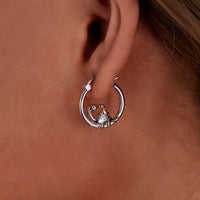 Boucles d’Oreilles Anneaux Dinosaures