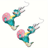 Boucles d’Oreilles Dinosaure Originales