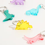Boucles d’Oreilles Dinosaure Colorées