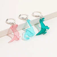 Boucles d’Oreilles Dinosaure Colorées