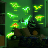 Autocollants Dinosaures Phosphorescents