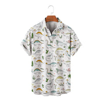 Chemise Dinosaure Illustrée Simple