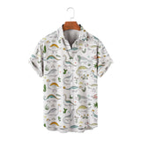 Chemise Dinosaure Illustrée Simple