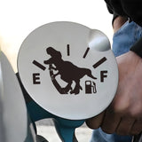 Sticker Voiture Dinosaure Carburant