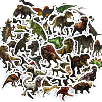 Lot de 100 stickers Dinosaures