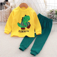 Pyjama Dinosaure Enfant Jaune