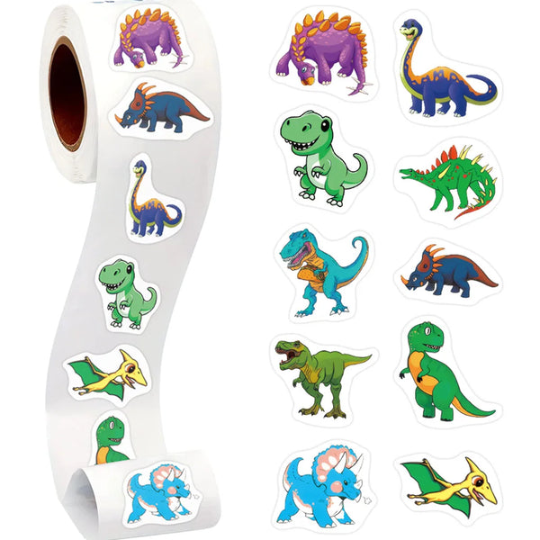 Stickers Dinosaures Rouleau