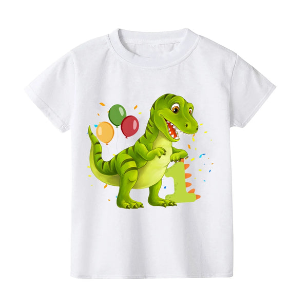 T-shirt Dinosaure Anniversaire Enfant