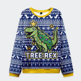 Pull de Noël Dinosaure « Tree Rex »