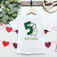 T-Shirt Dinosaure Enfant Fête