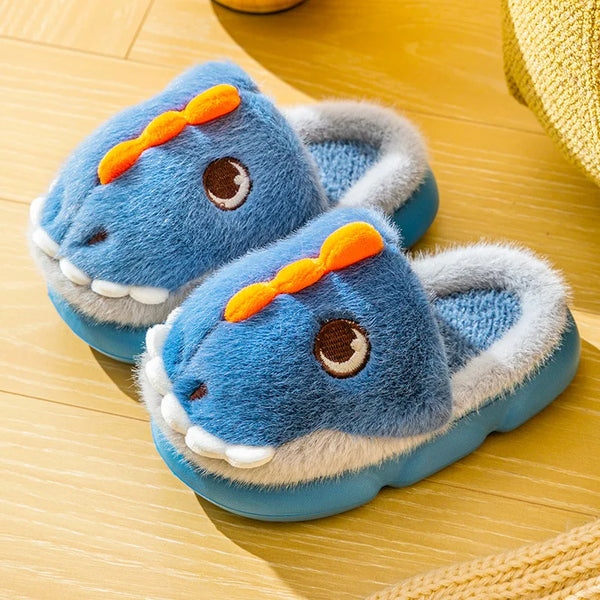 Chausson Dinosaure Enfant Bleu – Boutique Dinosaure