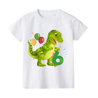 T-shirt Dinosaure Anniversaire Enfant