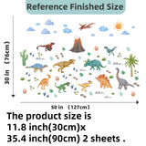 Autocollants Muraux Dinosaures