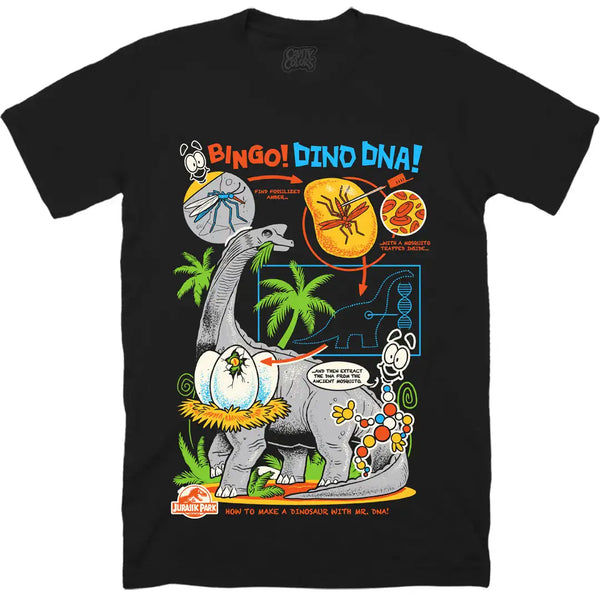 T-shirt Jurassic Park DNA
