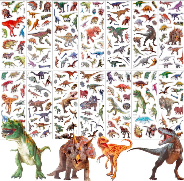 Stickers Dinosaures Réalistes