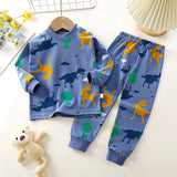Pyjama Dinosaure Enfant T-Rex Bleu
