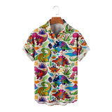 Chemise Dinosaure Colorée