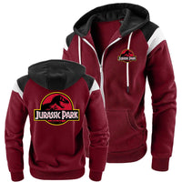 Sweat à Capuche Jurassic Park Zippé