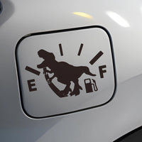 Sticker Voiture Dinosaure Carburant