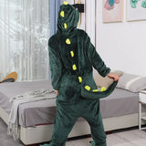 Pyjama Dinosaure Adulte Vert