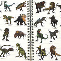 Lot de 100 stickers Dinosaures