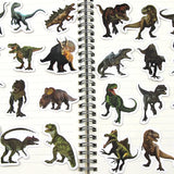 Lot de 100 stickers Dinosaures