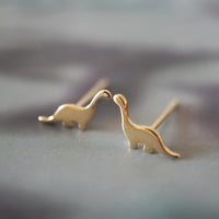 Boucles d’Oreilles Dinosaure Minimalistes