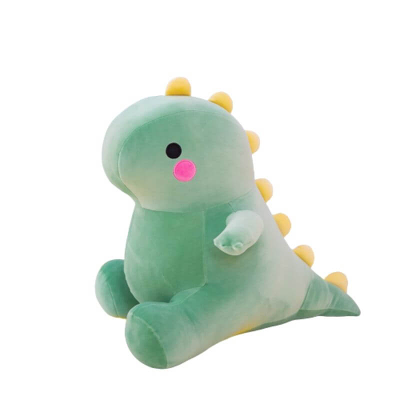 Tissu Peluche Minky Bilateral - Brille Dans Le Noir Dinosaures - 50 X 160 Cm - 300 G/m²