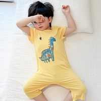 Pyjama Dinosaure Jaune