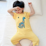 Pyjama Dinosaure Jaune