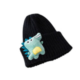 Bonnet Dinosaure Bébé T-Rex Noir