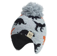 Cagoule Dinosaure <br>Enfant</br> Gris Clair