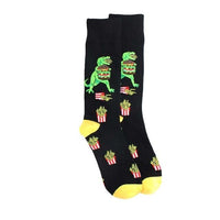 Chaussette Dinosaure <br>Fast Food</br>
