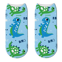 Chaussette Dinosaure <br>T-Rex Heureux