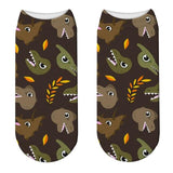 Chaussette Dinosaure <br>Vélociraptor