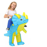 Costume Dinosaure <br>à dos de Triceratops