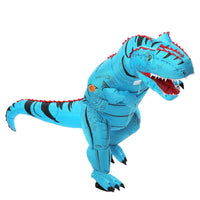 Costume Dinosaure <br>Gonflable</br> T-Rex Bleu