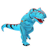 Costume Dinosaure <br>Gonflable</br> T-Rex Bleu