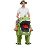 Costume Gonflable <br>Cavalier Dinosaure