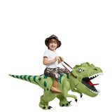Costume Gonflable <br>Cavalier Dinosaure