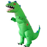 Déguisement Gonflable Dinosaure Vert – Adulte de 1m60 à 2m