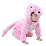 Déguisement Dinosaure <br>bébé</br> rose