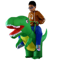 Déguisement Dinosaure <br>Gonflable</br> Enfant Vert
