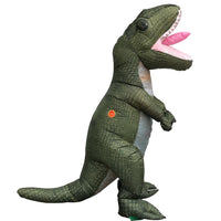 Déguisement Dinosaure <br>Gonflable</br> Jeune Vélociraptor