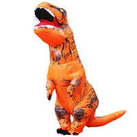 Deguisement Dinosaure <br>Gonflable</br> T-Rex Orange