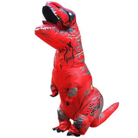 Deguisement Dinosaure <br>Gonflable</br> T-Rex Rouge