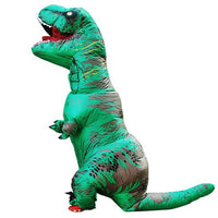 Deguisement Dinosaure <br>Gonflable</br> T-Rex Vert