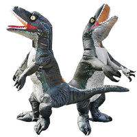 Déguisement Dinosaure <br>Gonflable</br> Vélociraptor Agressif